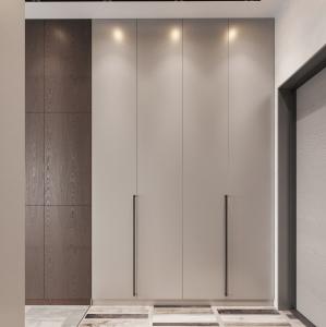 China Modular Wooden Internal Storage Wardrobe Already Assembled Plywood factory
