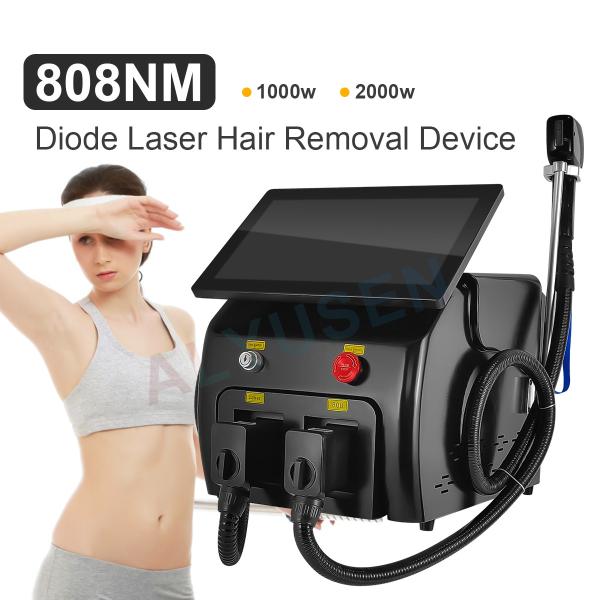 New Design 2 in 1 Picosecond Laser 808 755 1064nm Diode Laser Hair Removal