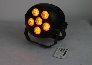 China Waterproof Ip65 Battery Operated Led Par 6*18w 6in1 RGBWA+UV TSA157 factory