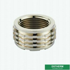 China Brass Inserts Nickel Plated Male Inserts For Ppr Fittings Germany Designs Heavier Weight factory
