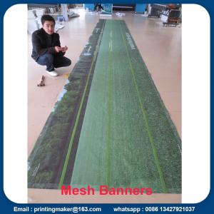China Outdoor Fence Vinyl Mesh Banners With Velcro factory