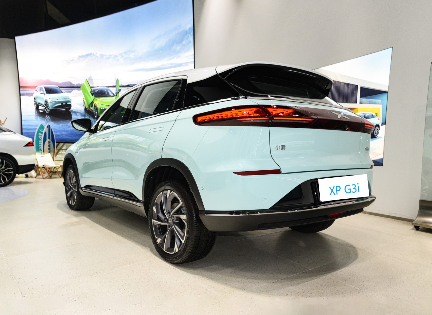 50-70kWh Battery Energy Left Steering High Speed Energy Vehicles Xiaopeng G3i SUV 4 Seats 520 KM Electric Car