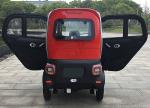 60V 50Ah Battery Enclosed Electric Tricycle 3 Seat With Disc Brake