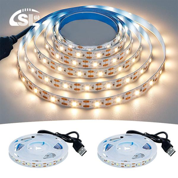 3- 120° Beam Angle 5v 120leds 8mm 4000K Natural One light one cut SMD2835 Led