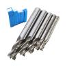 Buy cheap HSS CNC Straight Shank 4 Flute End Mill Milling / Fully Ground Cutting Drill Bit from wholesalers