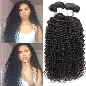 China Peruvian Kinky Curly Peruvian Virgin Remy Human Hair Soft Touching 10&quot; - 30&quot; factory