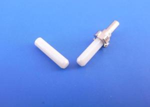 China Ceramic / Zirconia APC optical fiber ferrule for SM SC Connector factory