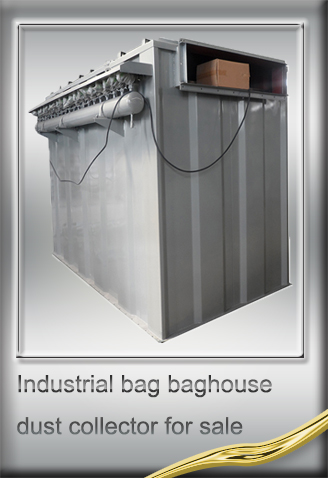 Filtration System Industrial Pulse Baghouse Dust Collector with 63m2 Filtration Area