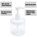 Plastic UV Electroplated Cap Material Flip-top Closure Plastic Lotion Bottles