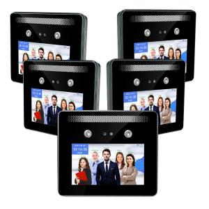 China DC12V Face Recognition Biometric Machine Time Attendance Access Control on sale