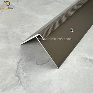 China Metal Tile Trim Profile Stair Nosing Tile Trim Metal Tile Trim Edge Non Slip factory