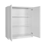 Narrow Bridge Modern 2 Door Clothing Steel Locker Wardrobe File Cabinet