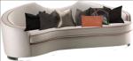 OEM ODM Hotel Style Sofa Comfortable Sofa For Living Room 230*98*90cm