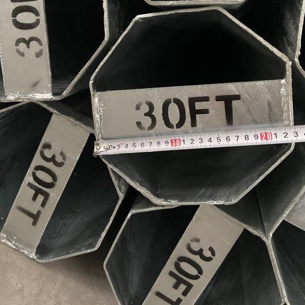 Nea Standard Power Distribution Transmission Pole Philippines Galvanized Steel