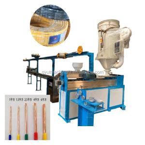 China 180kg per Hour Capacity Automatic Wire Cable Making Machine with Design factory