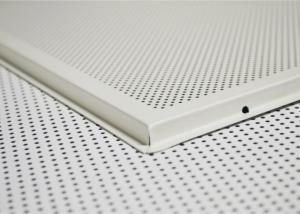 China Sound Reducing Acoustic Ceiling Tiles , Acoustic Drop Ceiling Tegulars 600*600mm factory