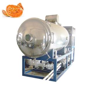 China Loading 100kg Industrial Freeze Dryer Machine SS304 Vegetable Drying Machine factory