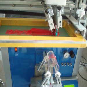 Semi-Automatic Screen Printing Machine with 25pcs/min Speed and 500 Litre/Min