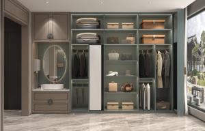 China LED-Lit Entry Hall Cabinet Fitted Hallway Cupboards Luxurious factory