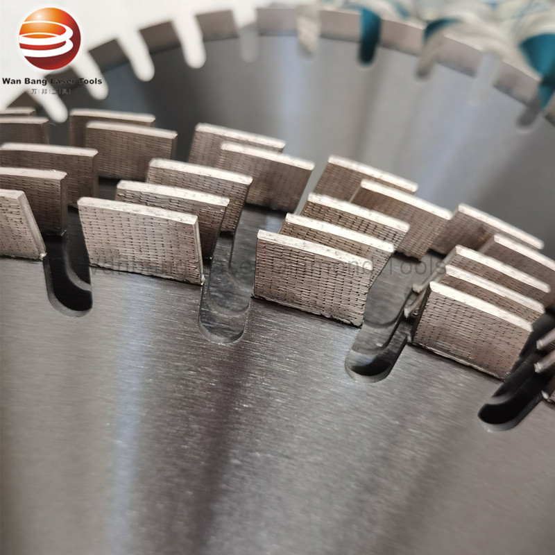 800mm Array Pattern Segment Diamond Wall Saw Blades For Wall Demolition