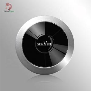 China red/silver color round 1-key service push calling button factory