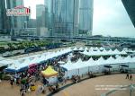 Transparent Event Pagoda Gazebo Tent , Aluminum Frame Removable Equipment