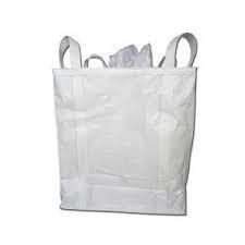 China 1000kg Capacity Jumbo Square Bottom Big Bag FIBC with half cross corner factory