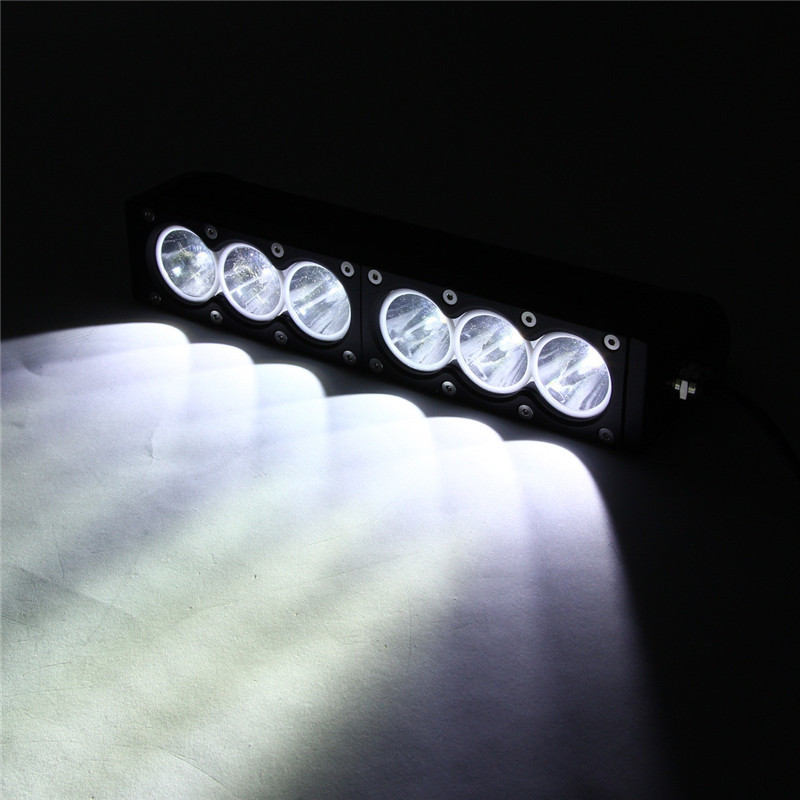 Wholesales 6000K 60W single row led light bar CREE LED PC lens HCB-L60SDC