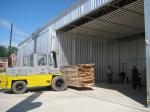 Fully Automatic Stable Kiln Wood Drying Equipment 150 Kg / M2 Snow Loading