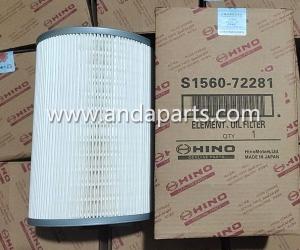China Good Quality Oil Filter For HINO S1560-72281 factory