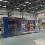 Used fully automatic egg tray making machine plastic food container making