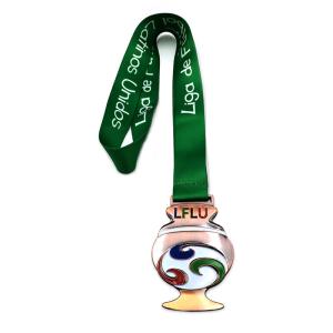 China Heat Sublimation Printing Custom Enamel Medals factory