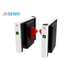 Stainless Steel Flap Barrier Turnstile Facial Recogintion 30-40people/Min