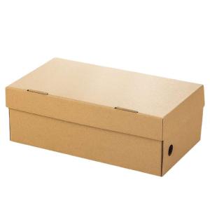 China Matt Varnish Brown Parcel Box , FSC CMYK Custom Printed Apparel Boxes factory