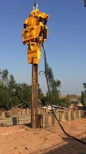 China Vibro Hammer APZ60A Crane Type Electric Vibratory Pile Hammer For Sheet Pile, Pile Driver Hammer factory