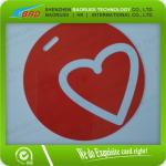2014 new designed heart shaped PVC luggage tag