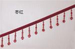 Handmade fashionable chain beads lace tassels fringes for curtain/sofa/pillow
