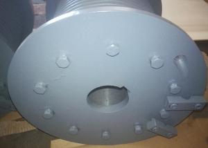 China Thickened Seamless Steel Tube Grooved Winch Drum 22mm Diameter Cable factory