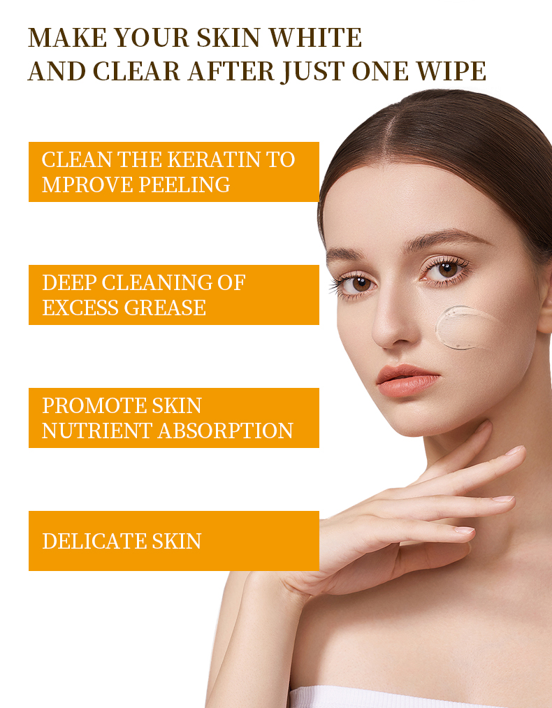Custom Skin Care Orange Face Cleanser Peeling Gel Moisturizing Cleansing Exfoliating Dead Skin Removal Face Wash Gel