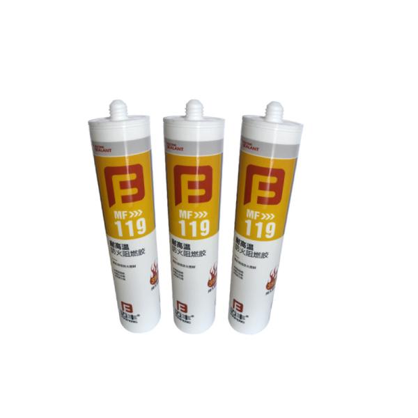 China Customized Fireproof Silicone Sealant for Glass Engineering Bonding Sealing factory