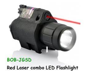 China Hot sale red laser cambo LED flashlight/red laser sight factory