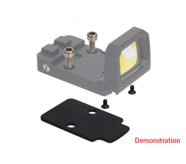 Flip Red Dot Sight / Holographic Reflex Sight For Tactical Airsoft Pistol With Weaver Rail Mount
