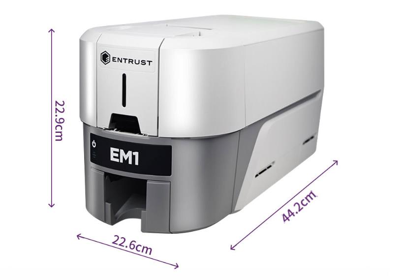 Card Printer Thermal Color Printer Original Entrust DATACARD Sig ma Entrust EM1 Direct
