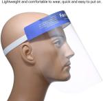 Fluid Resistant Protective Face Shields / Plastic Medical Face Shield Visor