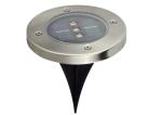 Round 5W Solar Power LED Underground Light LED Garden Light White Warm White RGB