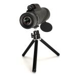 High Definition Telephoto Zoom Monocular Telescope 40X60 12x50 for Traveling