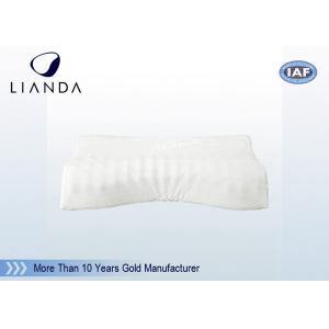 China Luxury Memory Foam Pillows White Velour , Memory Foam Bed Pillow CE / SGS on sale