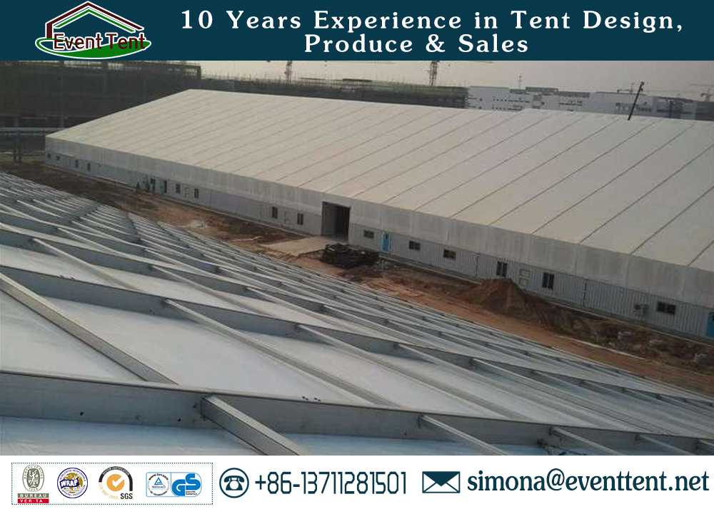 35m clear span wide heavy duty A frame tent as wedding event site for Europe