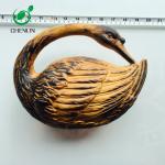 Olive Beech Wooden Clutch Bag