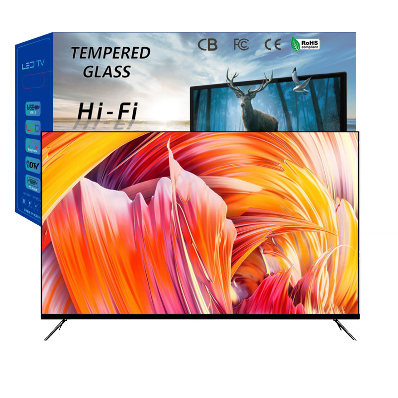75 Inch 4K Ultra HD LED Big Flat Screen Smart TV Eye Protection